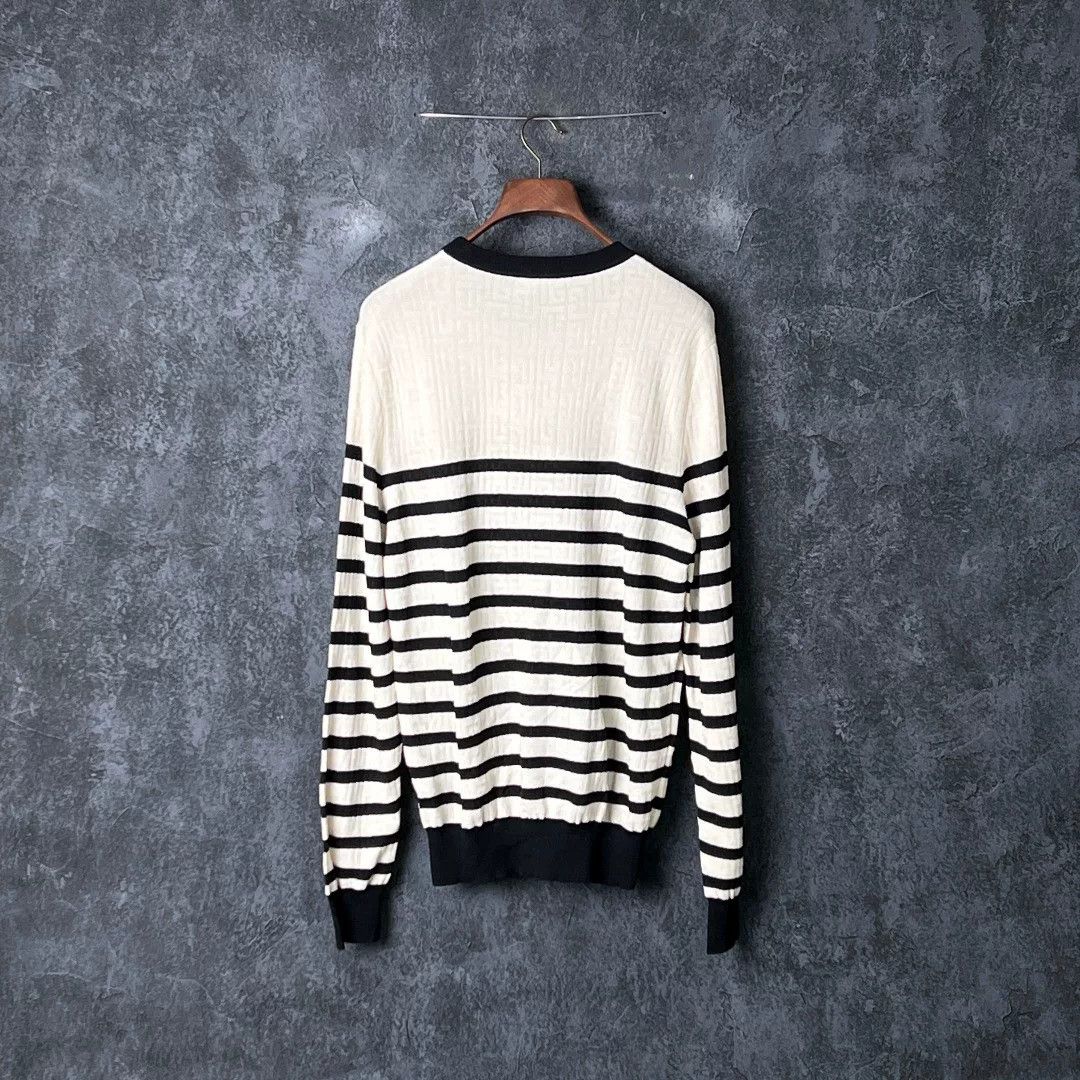 Balmain Balmain Striped Sweater m Men Size US M / EU 48-50 / 2 - 2 Thumbnail