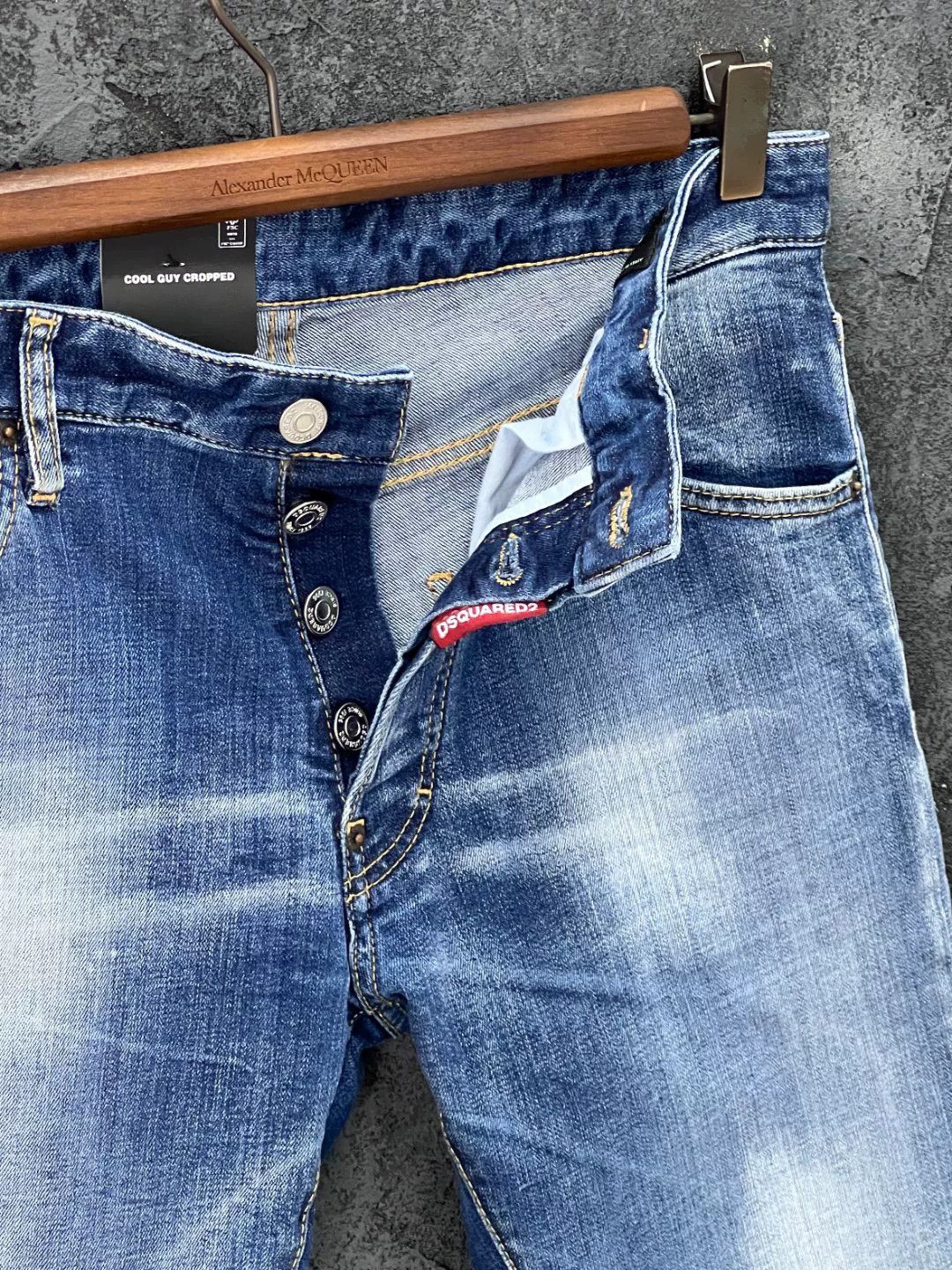 Dsquared2 Dsquared2 Denim Cotton Red Denim Jeans 34 Men Size US 34 / EU 50 - 4 Thumbnail