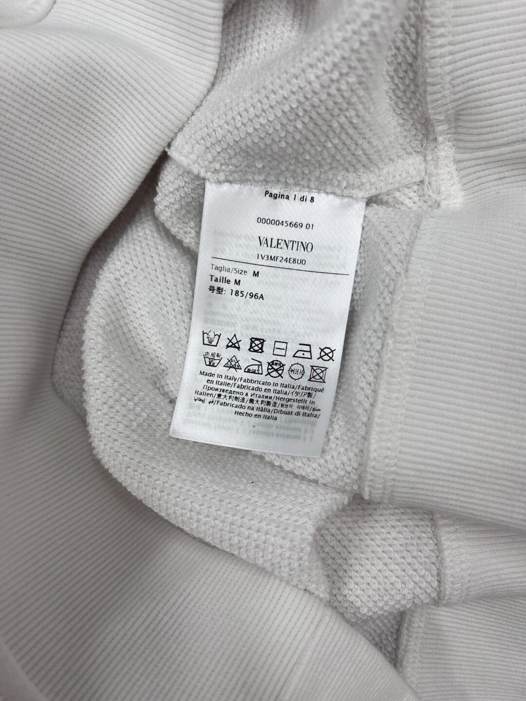 Valentino Valentino Printed Hoodie m Men Size US M / EU 48-50 / 2 - 7 Thumbnail