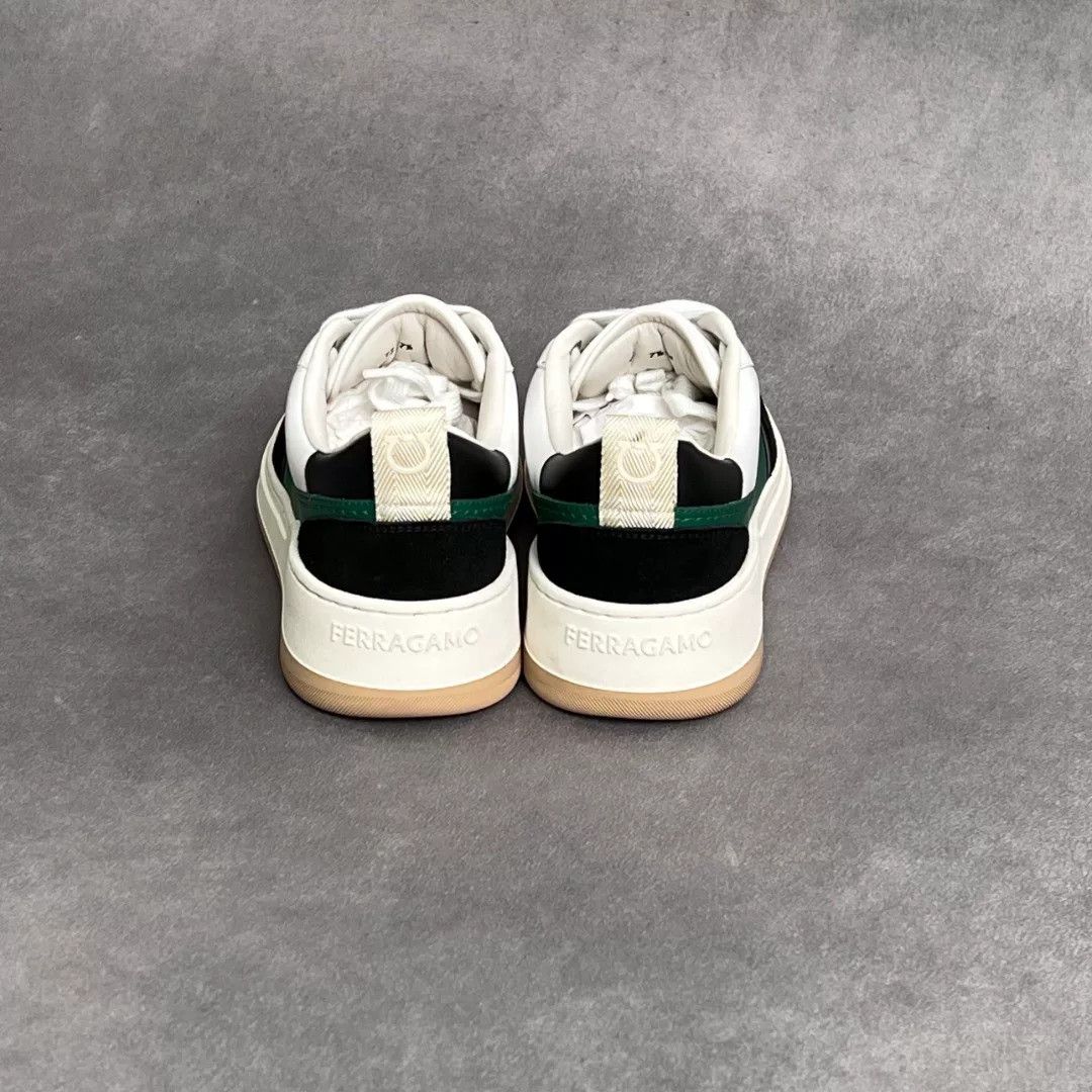 Salvatore Ferragamo Salvatore Ferragamo Leather Multi Lowtop Sneakers 6.5 Men Size US 6.5 / EU 39-40 - 8 Thumbnail