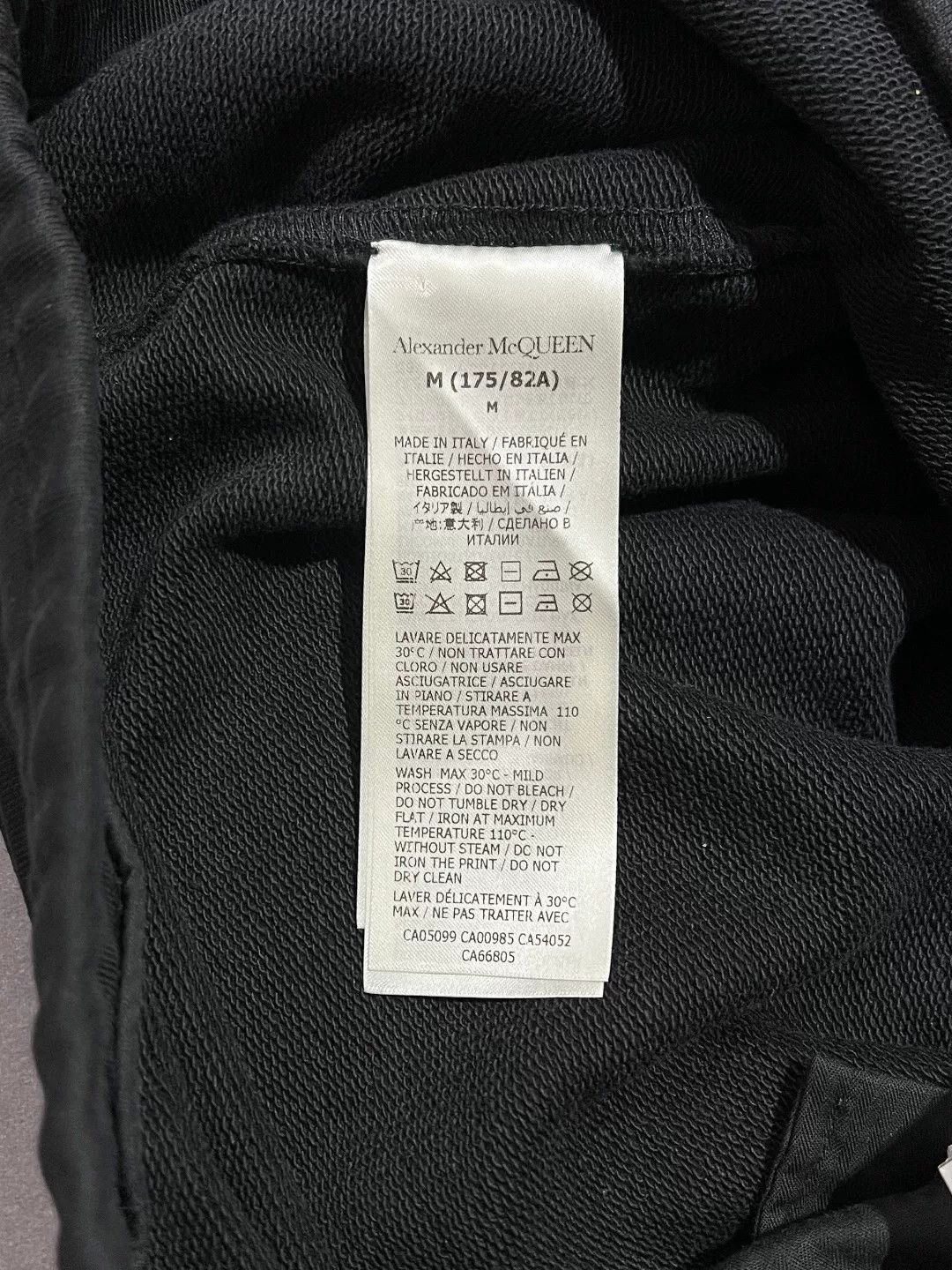Alexander McQueen Alexander McQueen Cotton Black Casual Pants 36 Men Size US 36 / EU 52 - 7 Thumbnail