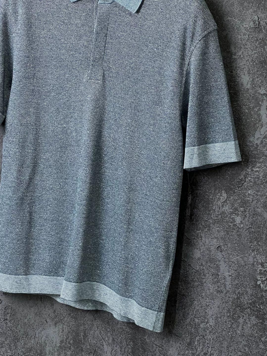 Ermenegildo Zegna Ermenegildo Zegna Gray Polo m Men Size US M / EU 48-50 / 2 - 6 Thumbnail