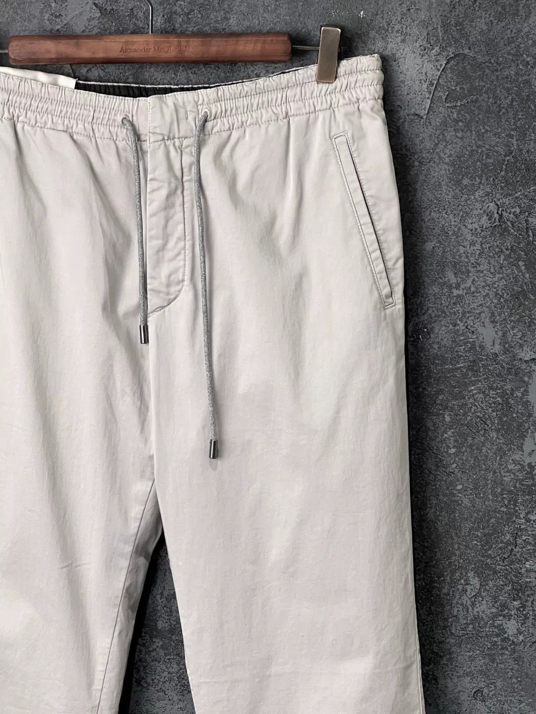 Ermenegildo Zegna Ermenegildo Zegna Casual Cotton Gray Casual Pants 32 Men Size US 32 / EU 48 - 3 Thumbnail