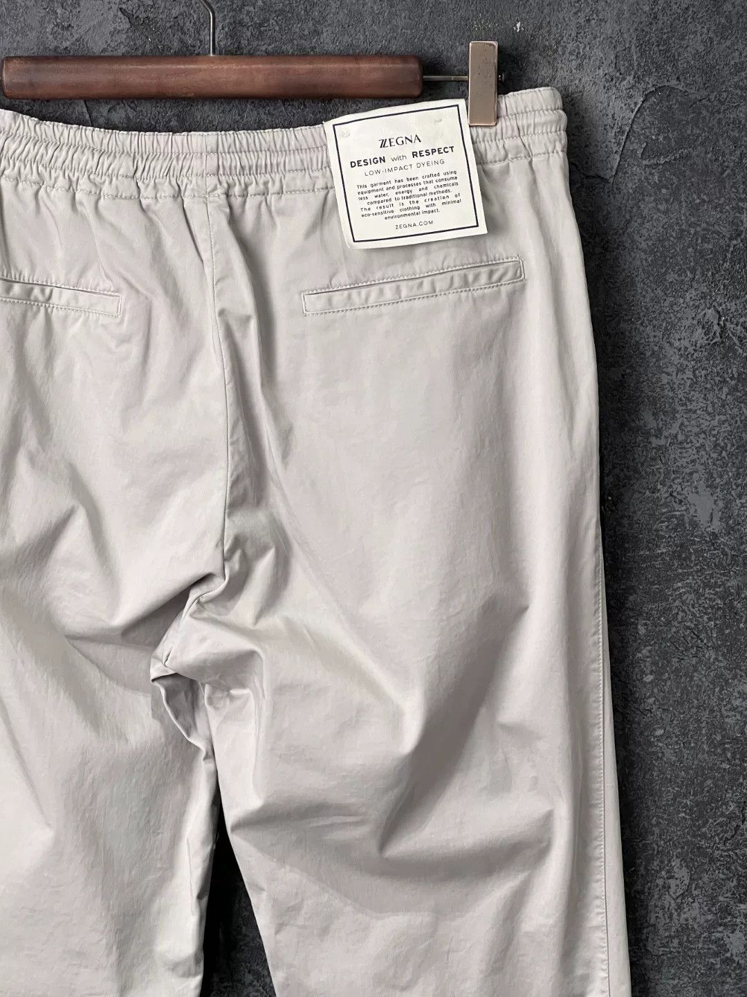 Ermenegildo Zegna Ermenegildo Zegna Casual Cotton Gray Casual Pants 32 Men Size US 32 / EU 48 - 5 Thumbnail