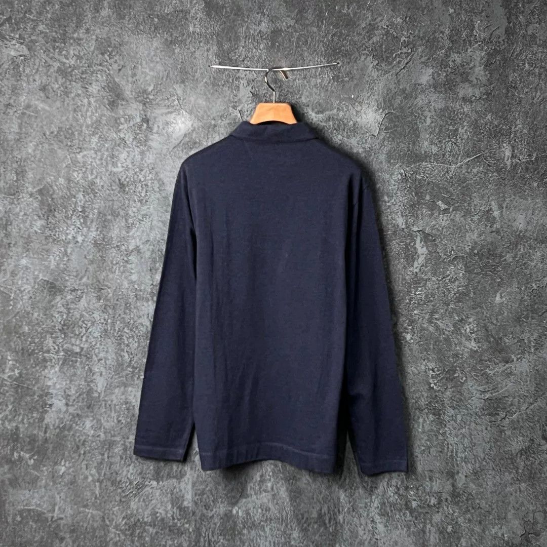 Ermenegildo Zegna Ermenegildo Zegna Blue Polo xl Men Size US XL / EU 56 / 4 - 2 Thumbnail