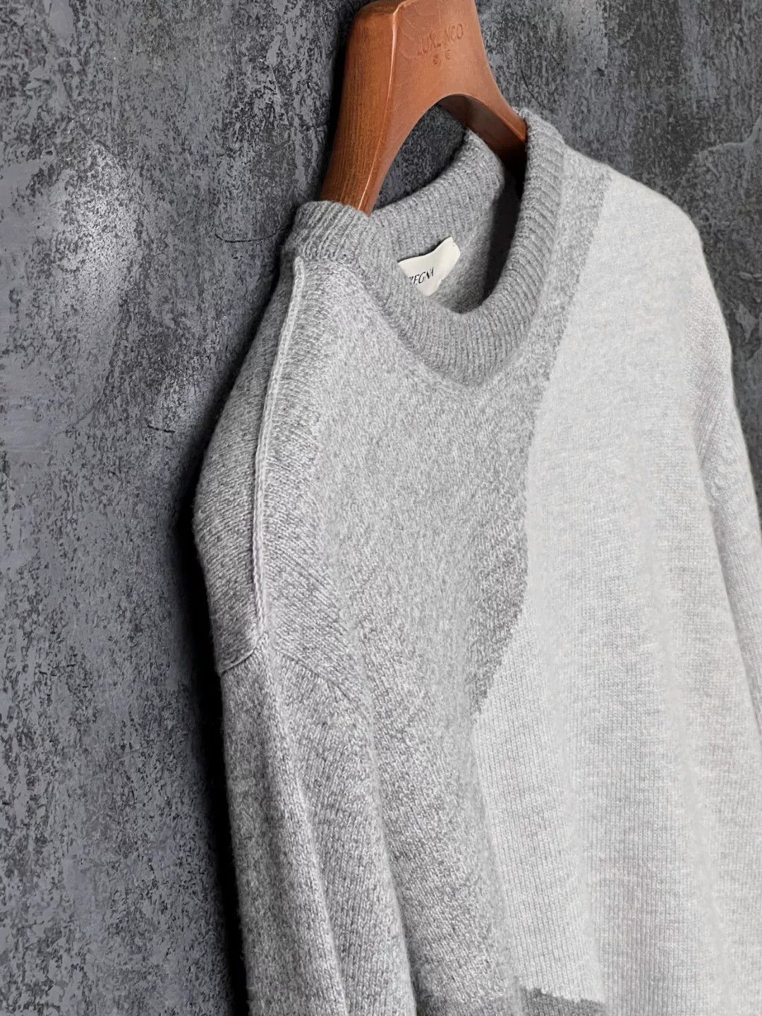 Ermenegildo Zegna Ermenegildo Zegna Knit Wool Multi Sweater m Men Size US M / EU 48-50 / 2 - 5 Thumbnail