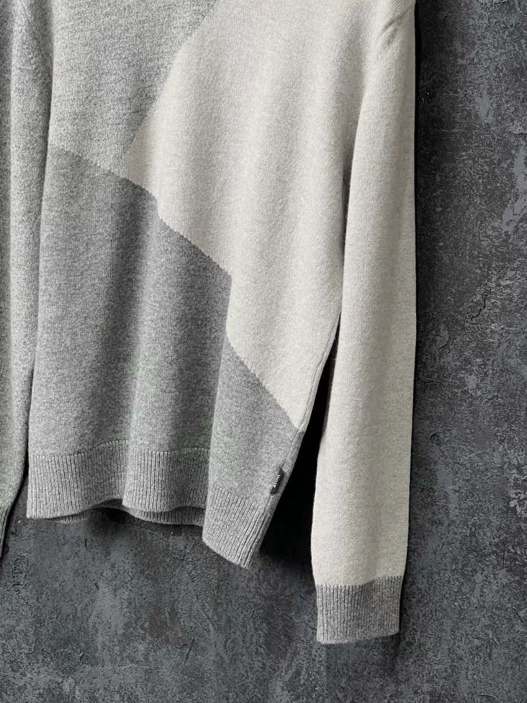 Ermenegildo Zegna Ermenegildo Zegna Knit Wool Multi Sweater m Men Size US M / EU 48-50 / 2 - 6 Thumbnail