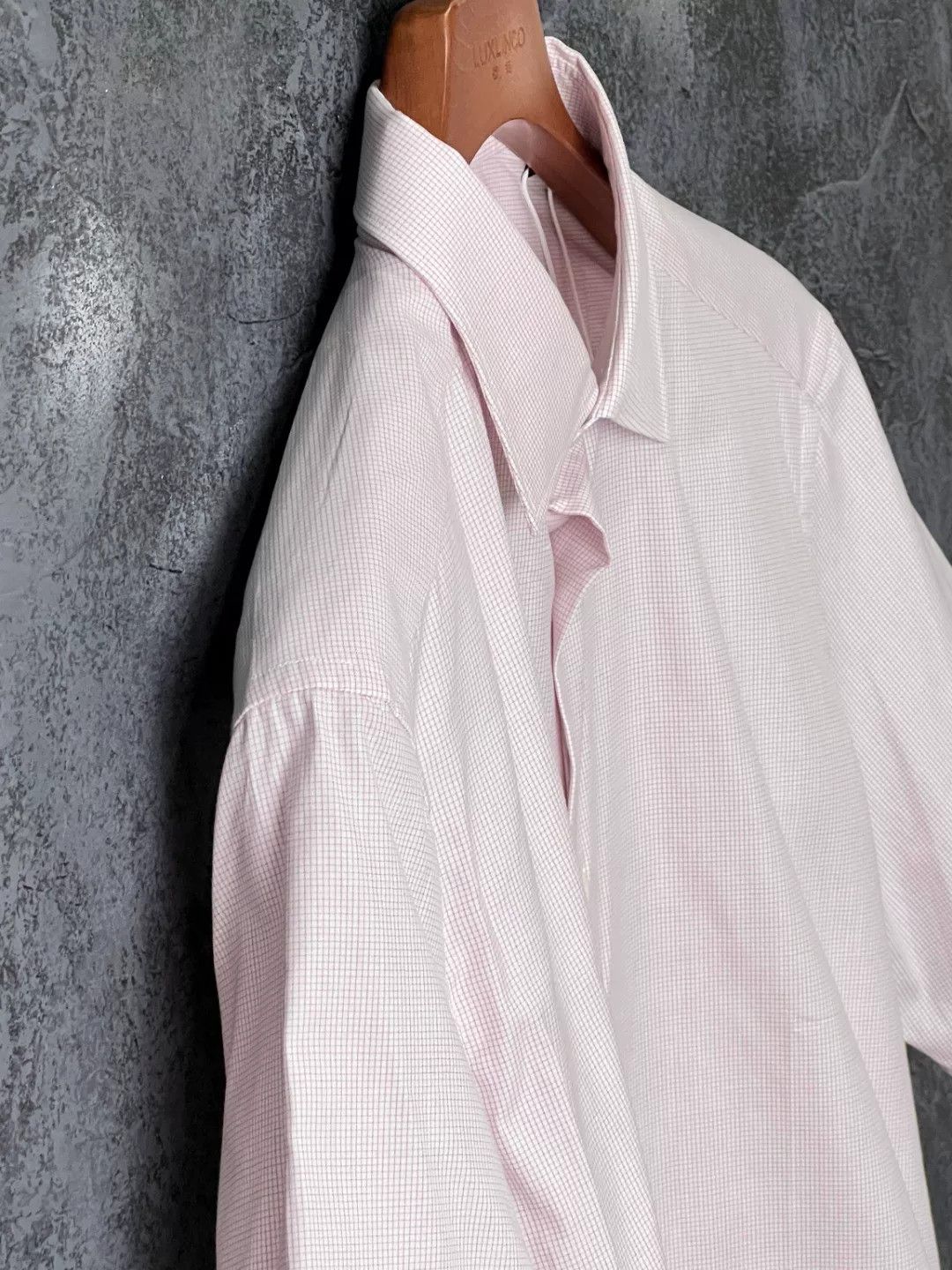 Ermenegildo Zegna Ermenegildo Zegna Cotton Pink Shirt m Men Size US M / EU 48-50 / 2 - 6 Thumbnail