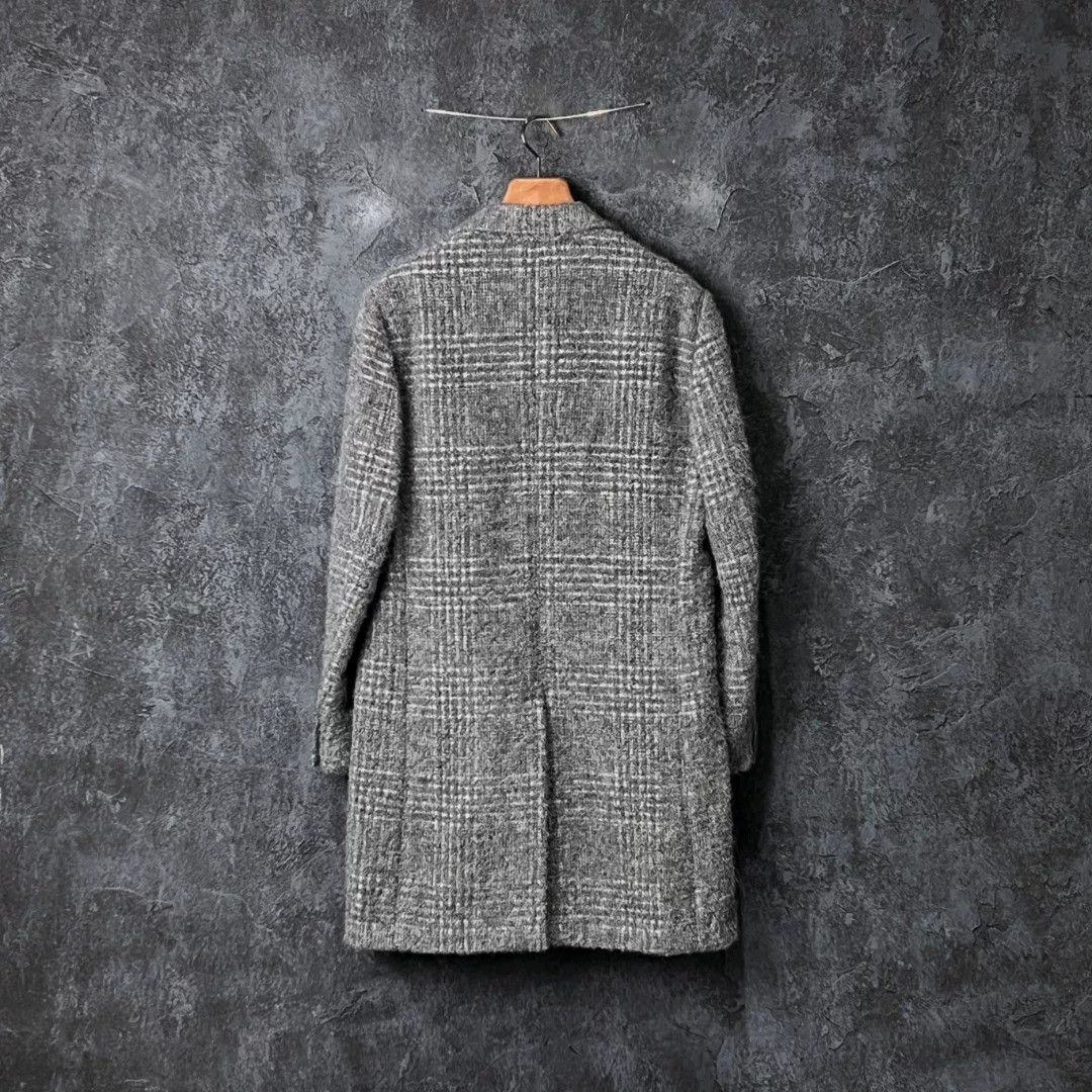 Ermenegildo Zegna Ermenegildo Zegna Long Gray Heavy Coat s Men Size US S / EU 44-46 / 1 - 2 Thumbnail