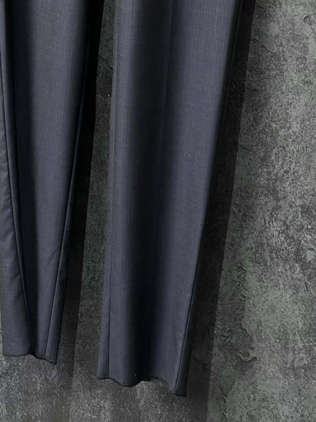Ermenegildo Zegna Ermenegildo Zegna Wool Blue Formal Trousers 40r Men Size 40R - 6 Thumbnail
