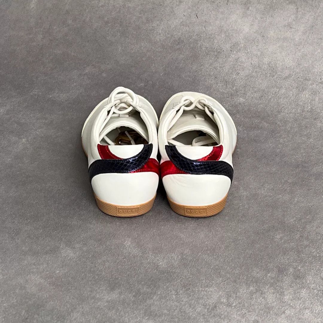 Gucci Gucci Casual White Lowtop Sneakers 7 Men Size US 7 / EU 40 - 8 Thumbnail