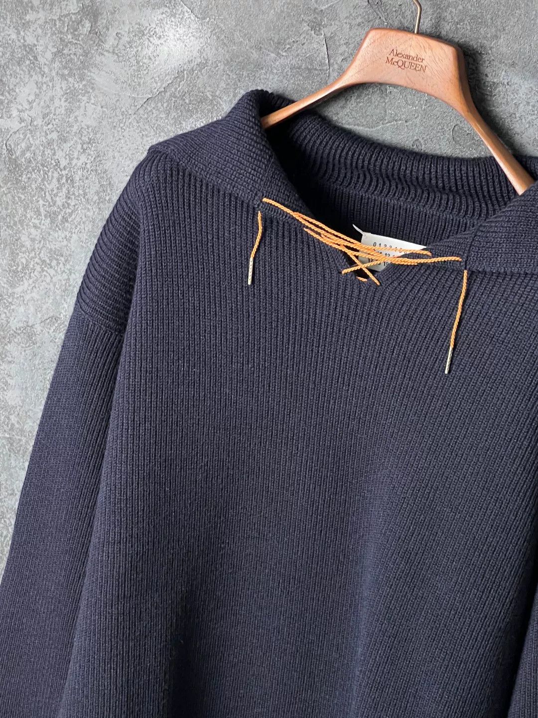 Maison Margiela Maison Margiela Wool Striped Sweater s Men Size US S / EU 44-46 / 1 - 4 Thumbnail