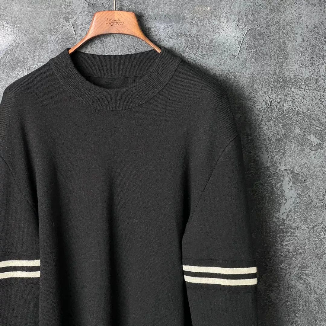 Maison Margiela Maison Margiela Wool Striped White Sweater m Men Size US M / EU 48-50 / 2 - 3 Thumbnail