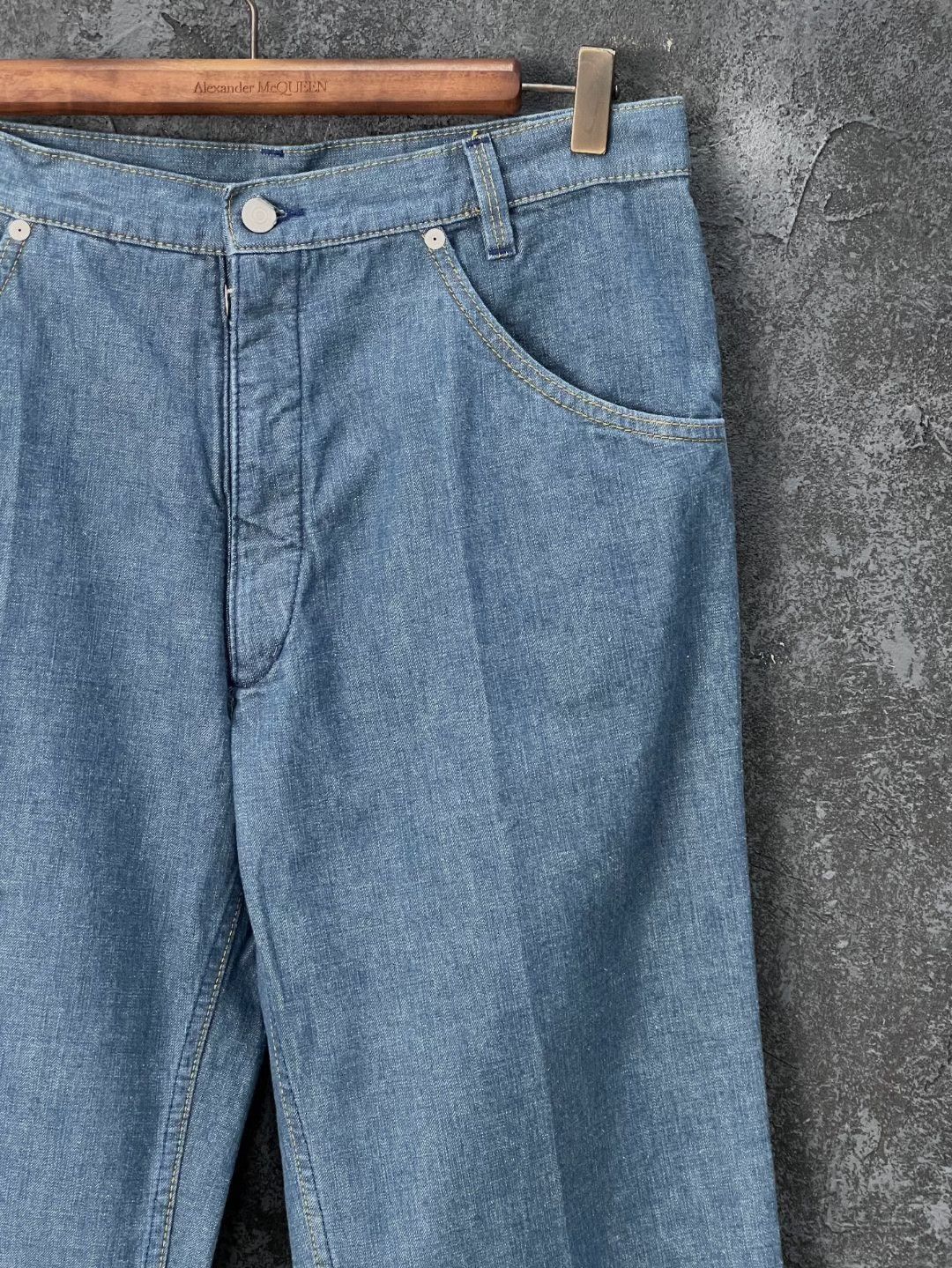 Maison Margiela Maison Margiela Denim Cotton Blue Denim Jeans 30 Men Size US 30 / EU 46 - 3 Thumbnail