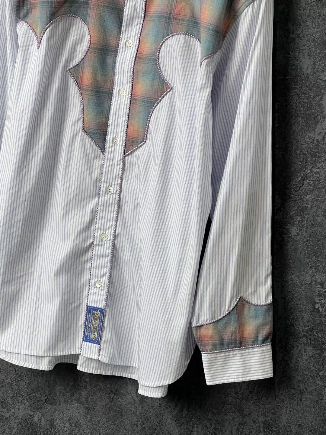 Maison Margiela Maison Margiela Casual Striped Shirt l Men Size US L / EU 52-54 / 3 - 6 Thumbnail
