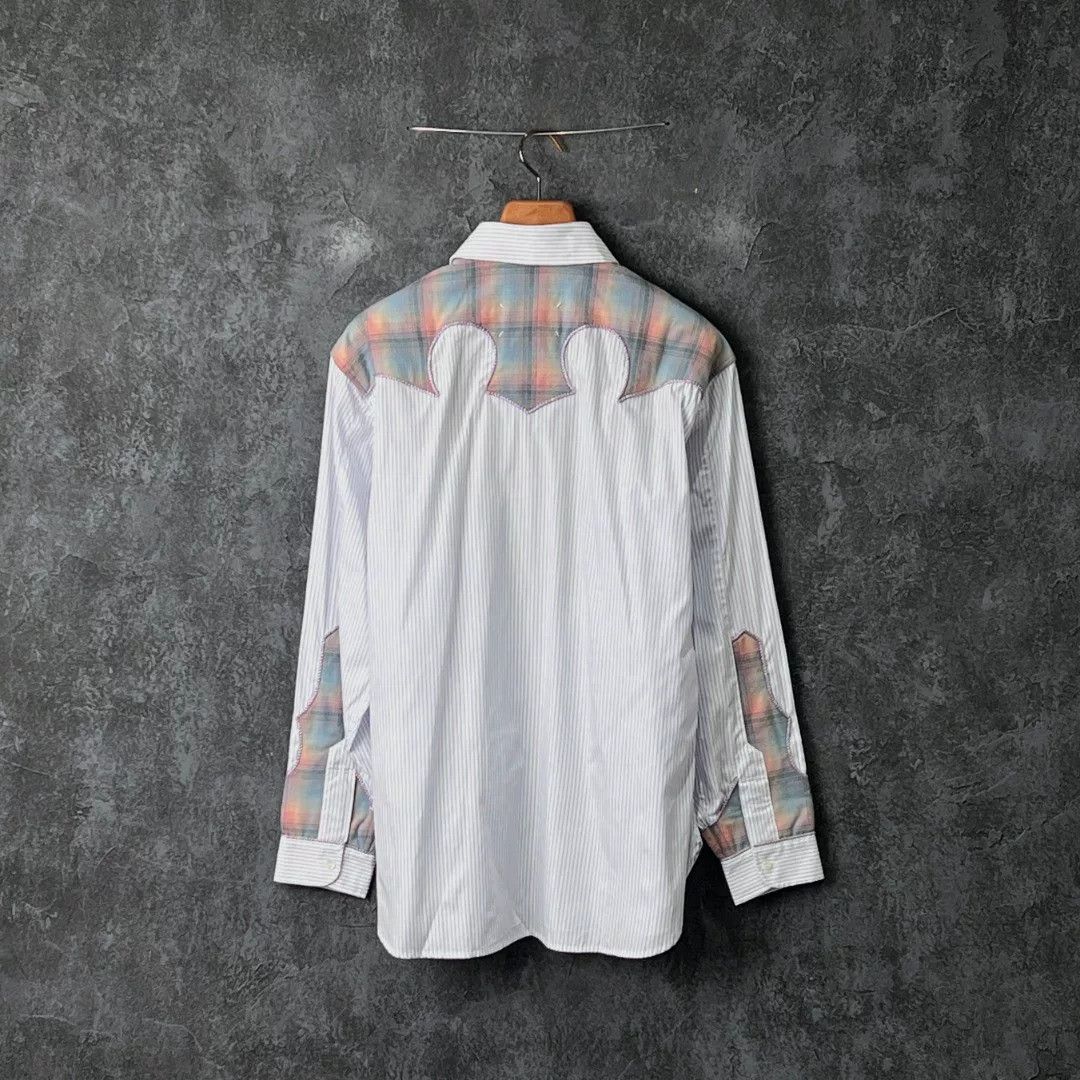 Maison Margiela Maison Margiela Casual Striped Shirt l Men Size US L / EU 52-54 / 3 - 2 Thumbnail
