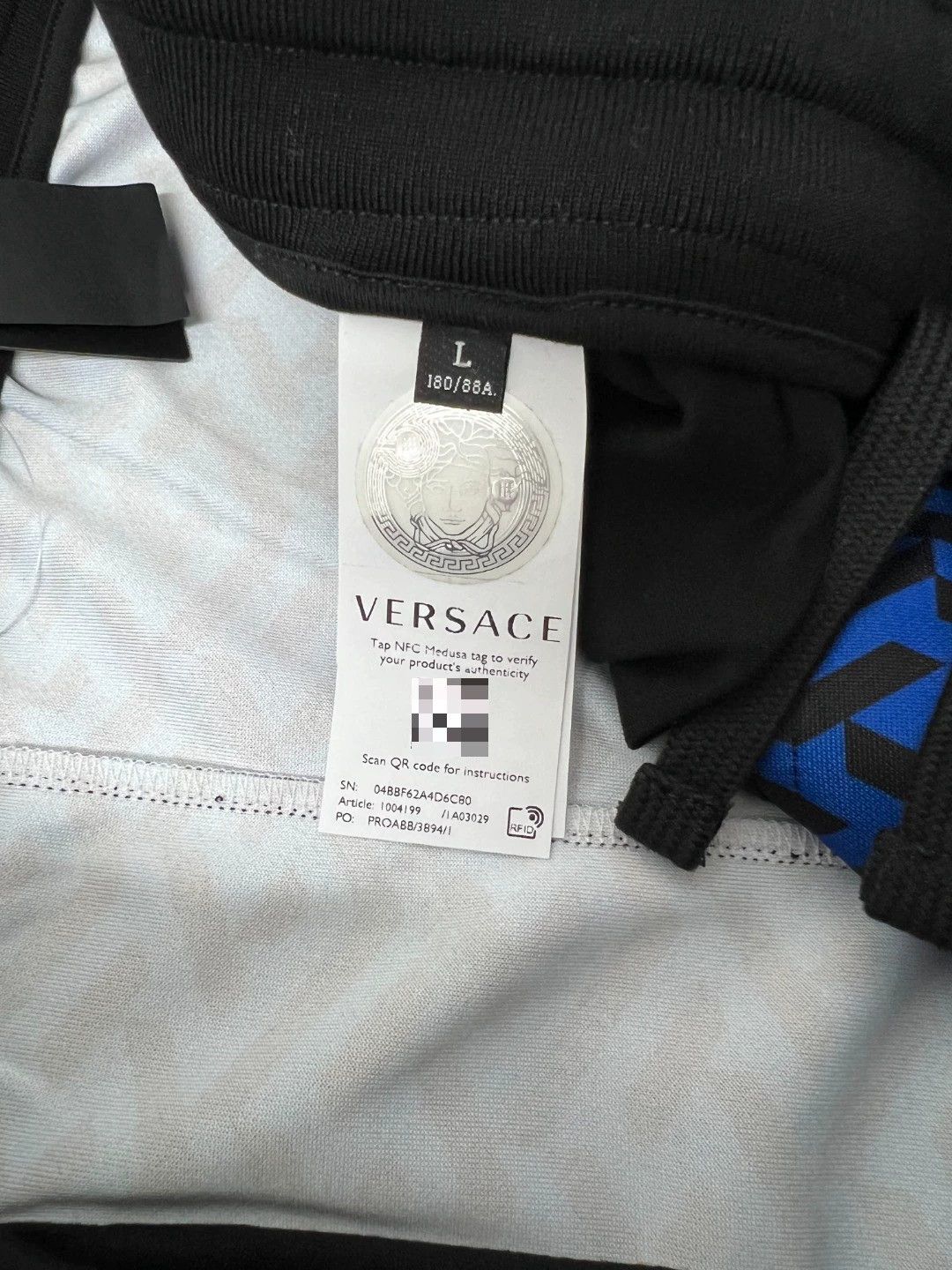 Versace Versace Blue Casual Pants 28 Men Size US 28 / EU 44 - 7 Thumbnail