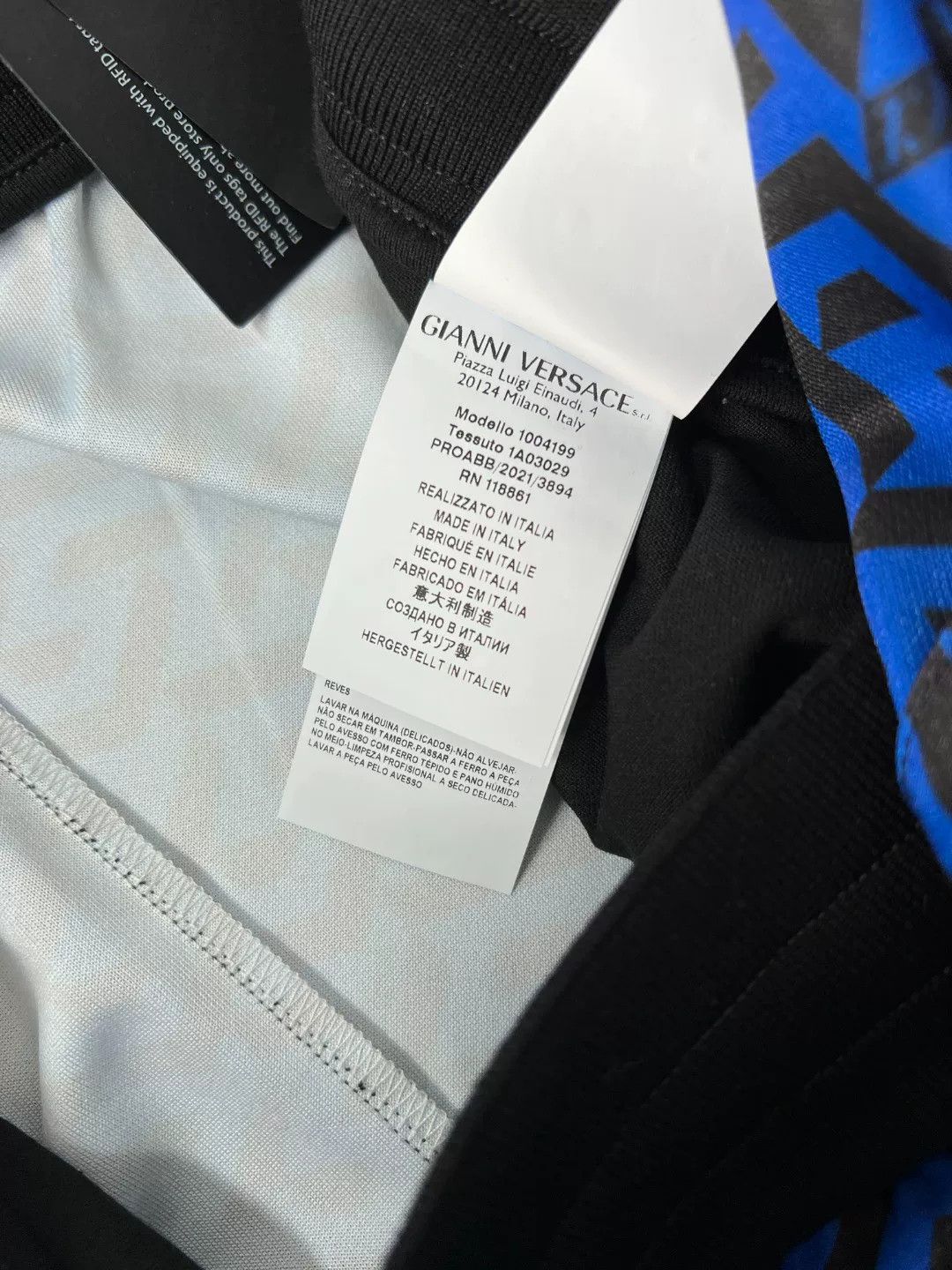 Versace Versace Blue Casual Pants 28 Men Size US 28 / EU 44 - 8 Thumbnail
