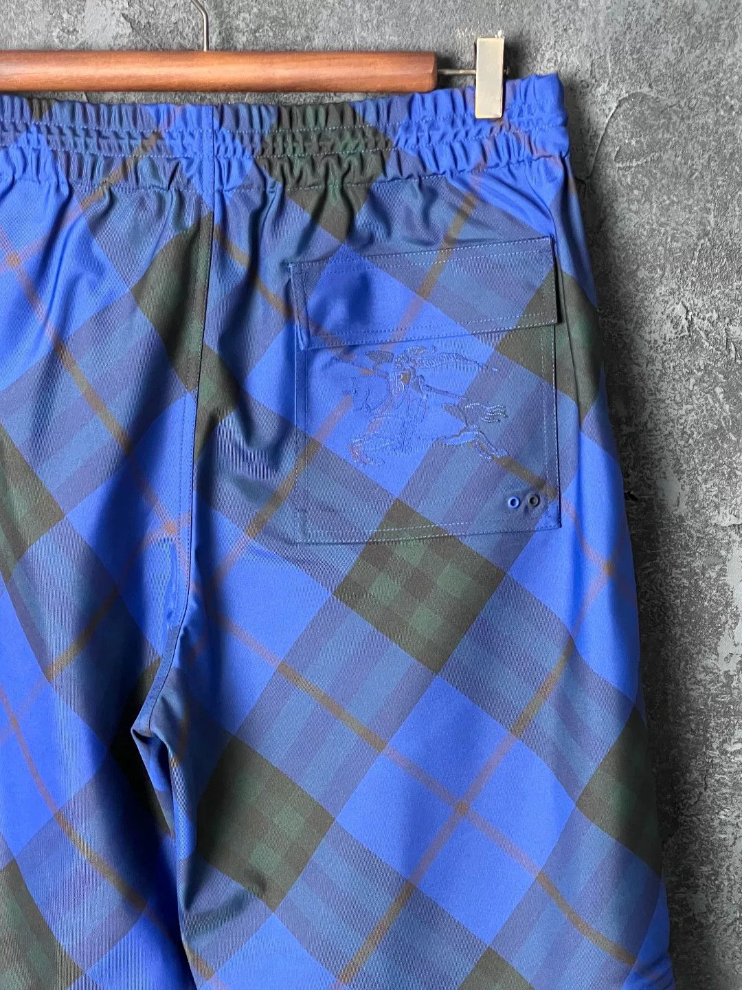 Burberry Burberry Casual Plaid Blue Casual Pants 32 Men Size US 32 / EU 48 - 4 Thumbnail