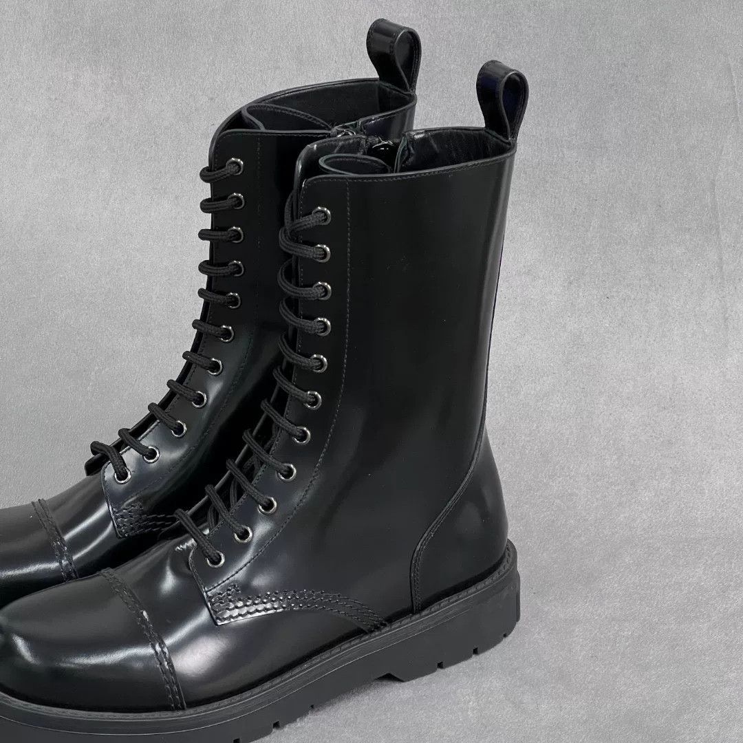 Valentino Valentino Leather Boots 8 Men Size US 8 / EU 41 - 4 Thumbnail