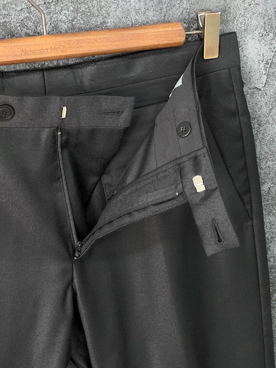 Dior Dior Formal Wool Formal Trousers 40r Men Size 40R - 6 Thumbnail