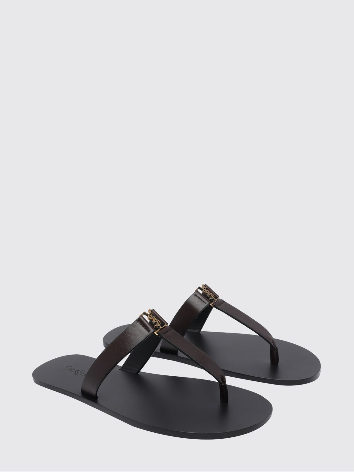 Saint Laurent Paris Saint Laurent Sandals Men Dark Size US 7.5 / EU 40-41 - 2 Thumbnail