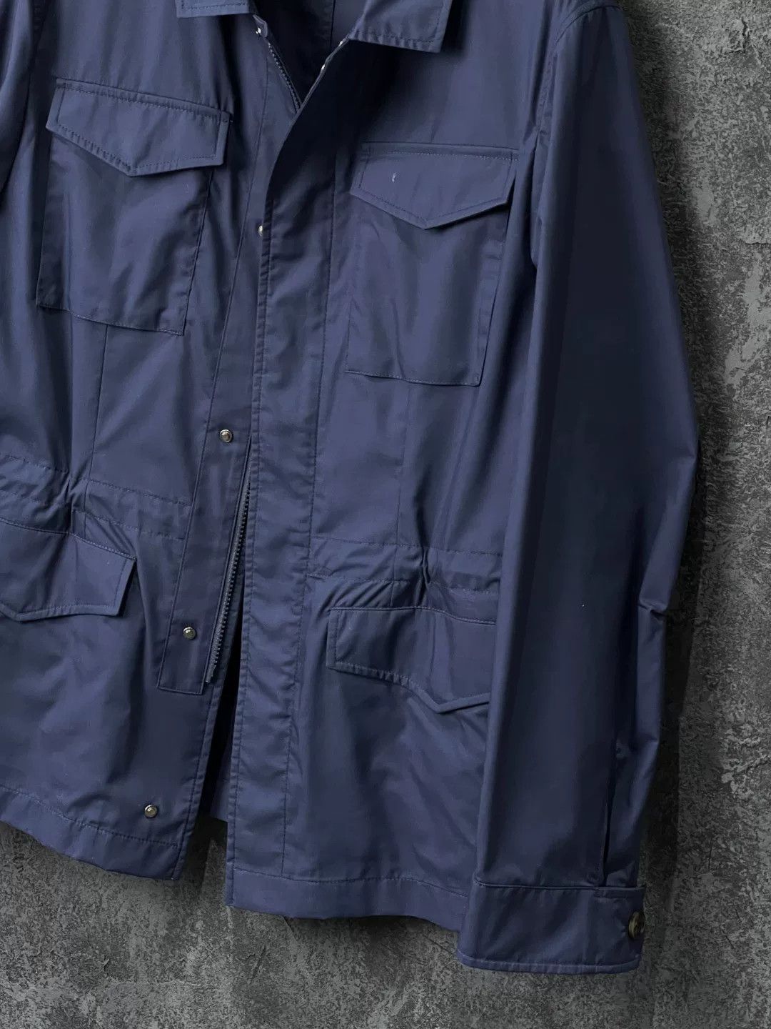 Brunello Cucinelli Brunello Cucinelli Cargo Blue Light Jacket m Men Size US M / EU 48-50 / 2 - 6 Thumbnail