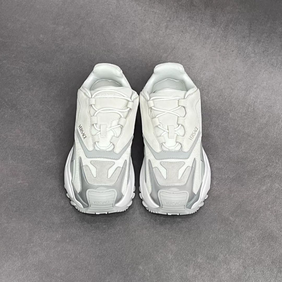 Versace Versace Casual White Lowtop Sneakers 9 Men Size US 9 / EU 42 - 7 Thumbnail