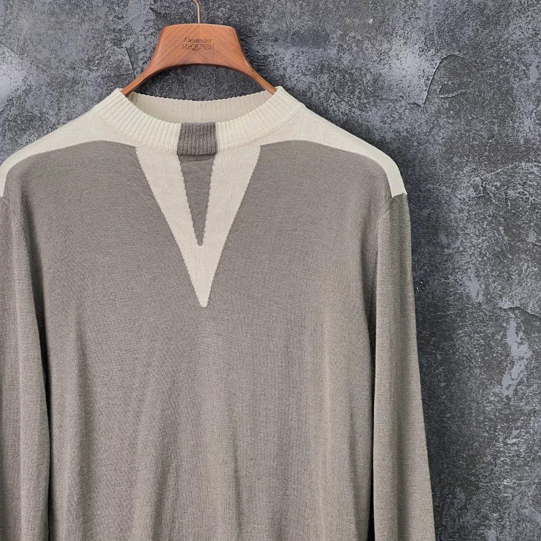 Rick Owens Rick Owens Gray Sweater l Men Size US L / EU 52-54 / 3 - 3 Thumbnail