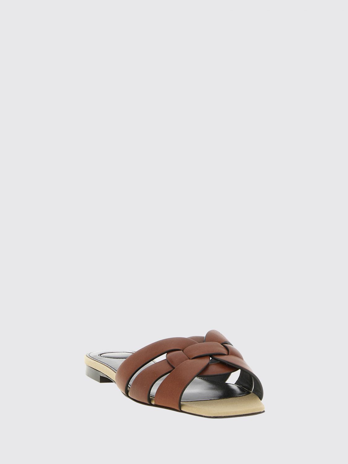 Saint Laurent Paris Saint Laurent Heeled Sandal Woman Brown Size US 8.5 / IT 38.5 - 2 Thumbnail