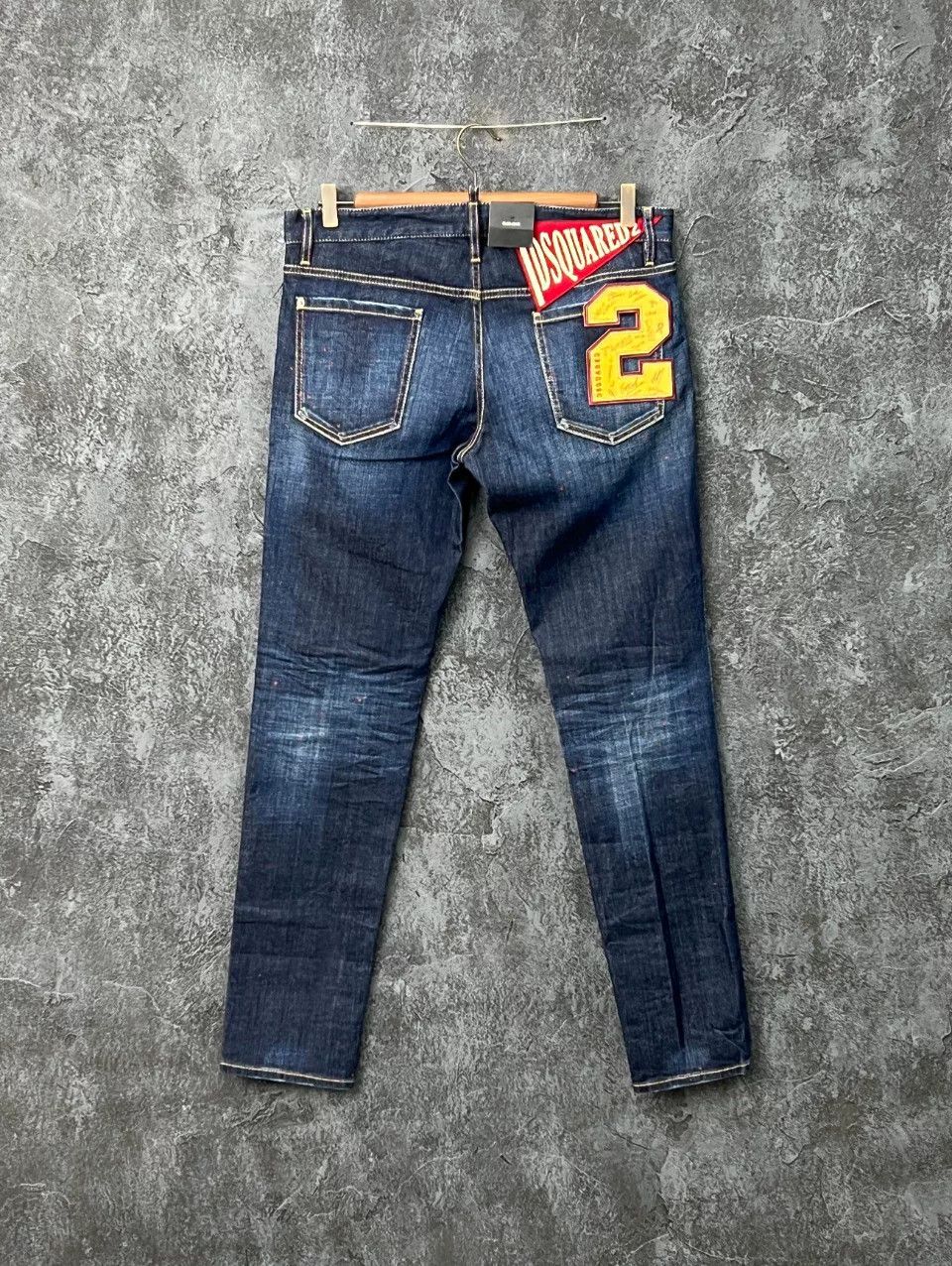 Dsquared2 Dsquared2 Denim Cotton Red Denim Jeans 34 Men Size US 34 / EU 50 - 2 Thumbnail
