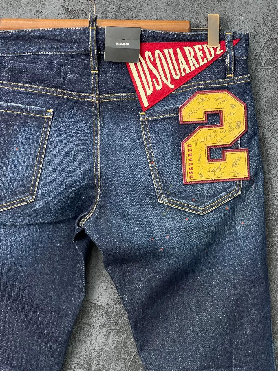 Dsquared2 Dsquared2 Denim Cotton Red Denim Jeans 34 Men Size US 34 / EU 50 - 7 Thumbnail