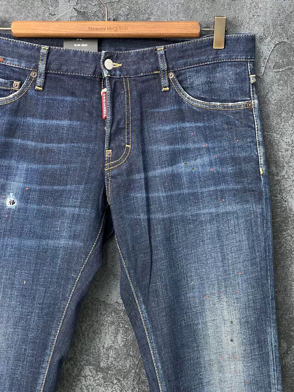 Dsquared2 Dsquared2 Denim Cotton Red Denim Jeans 34 Men Size US 34 / EU 50 - 3 Thumbnail