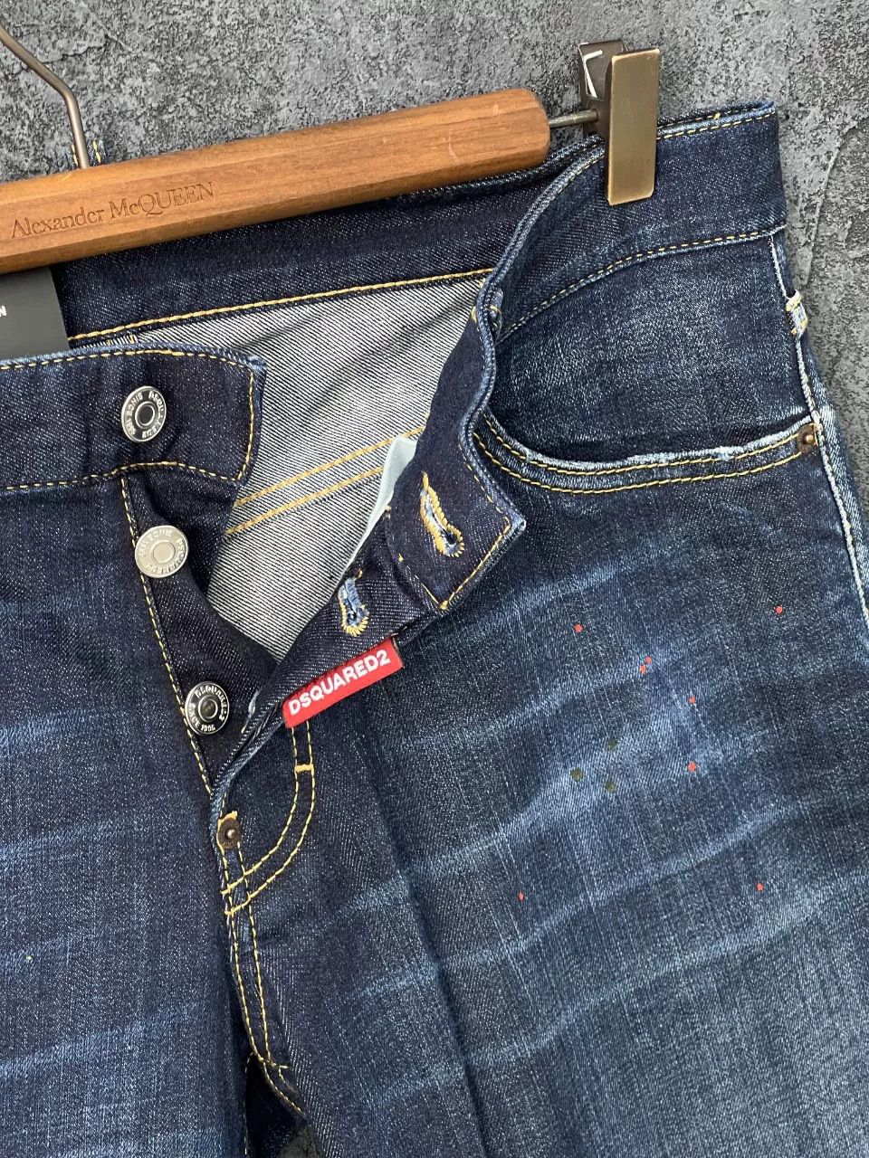 Dsquared2 Dsquared2 Denim Cotton Red Denim Jeans 34 Men Size US 34 / EU 50 - 6 Thumbnail
