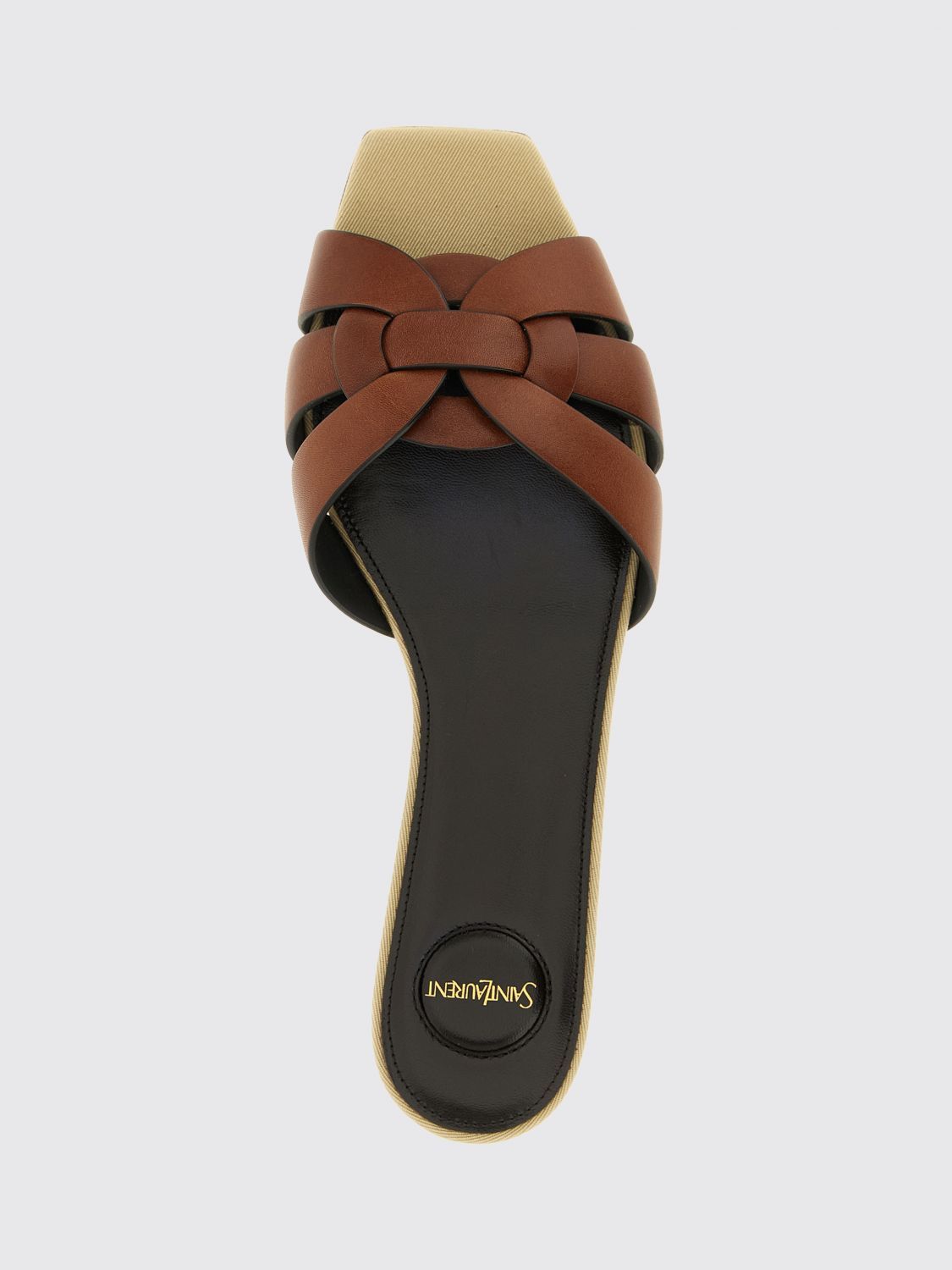 Saint Laurent Paris Saint Laurent Heeled Sandal Woman Brown Size US 10 / IT 40 - 3 Thumbnail