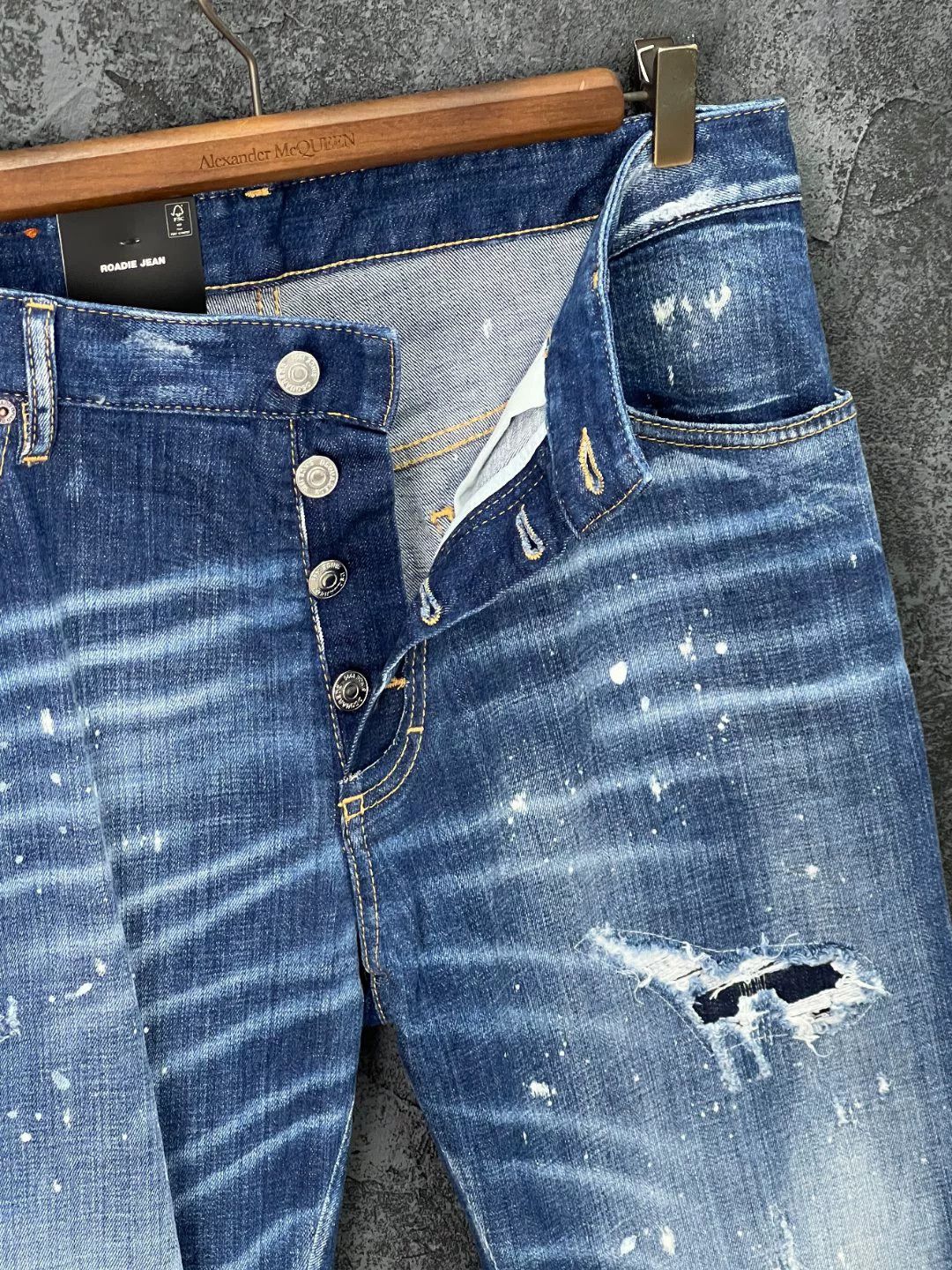 Dsquared2 Dsquared2 Denim Cotton Red Denim Jeans 34 Men Size US 34 / EU 50 - 4 Thumbnail
