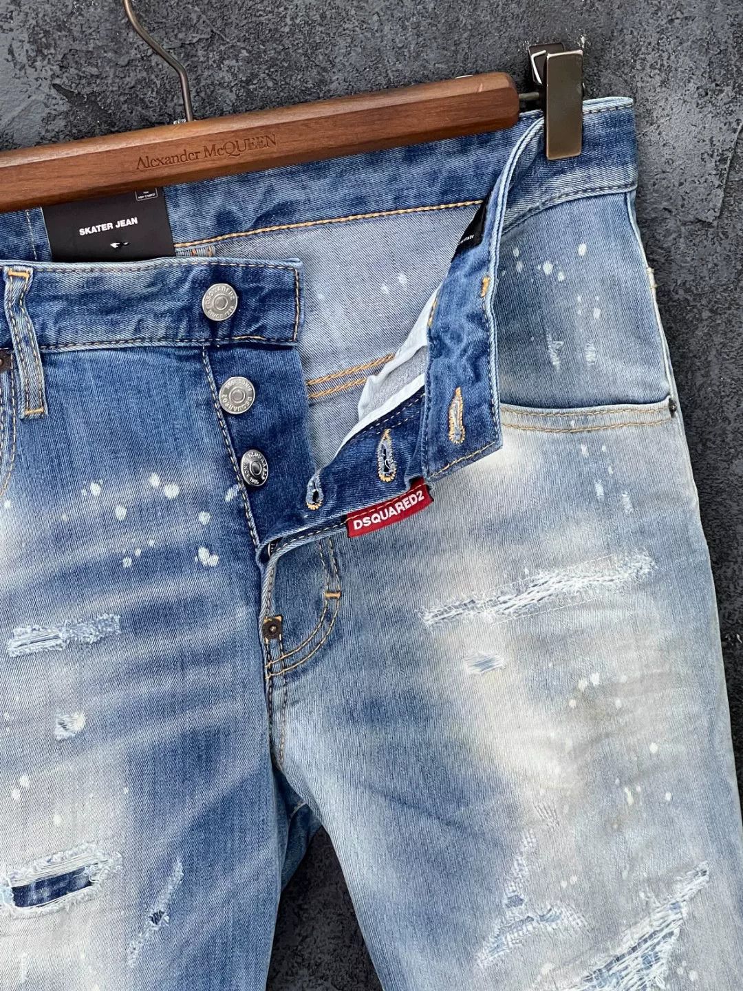 Dsquared2 Dsquared2 Denim Red Denim Jeans 32 Men Size US 32 / EU 48 - 4 Thumbnail