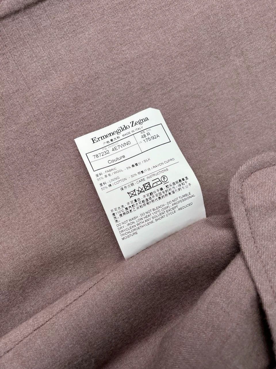 Ermenegildo Zegna Ermenegildo Zegna Heavy Coat m Men Size US M / EU 48-50 / 2 - 7 Thumbnail