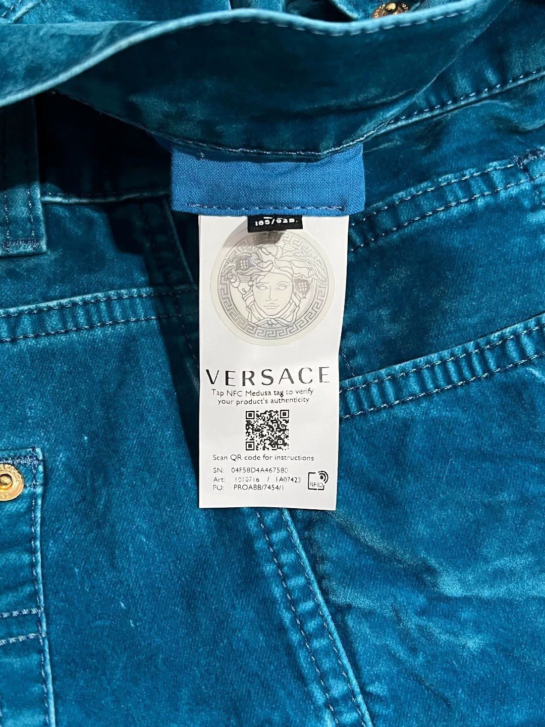 Versace Versace Casual Denim Blue Denim Jeans 34 Men Size US 34 / EU 50 - 8 Thumbnail