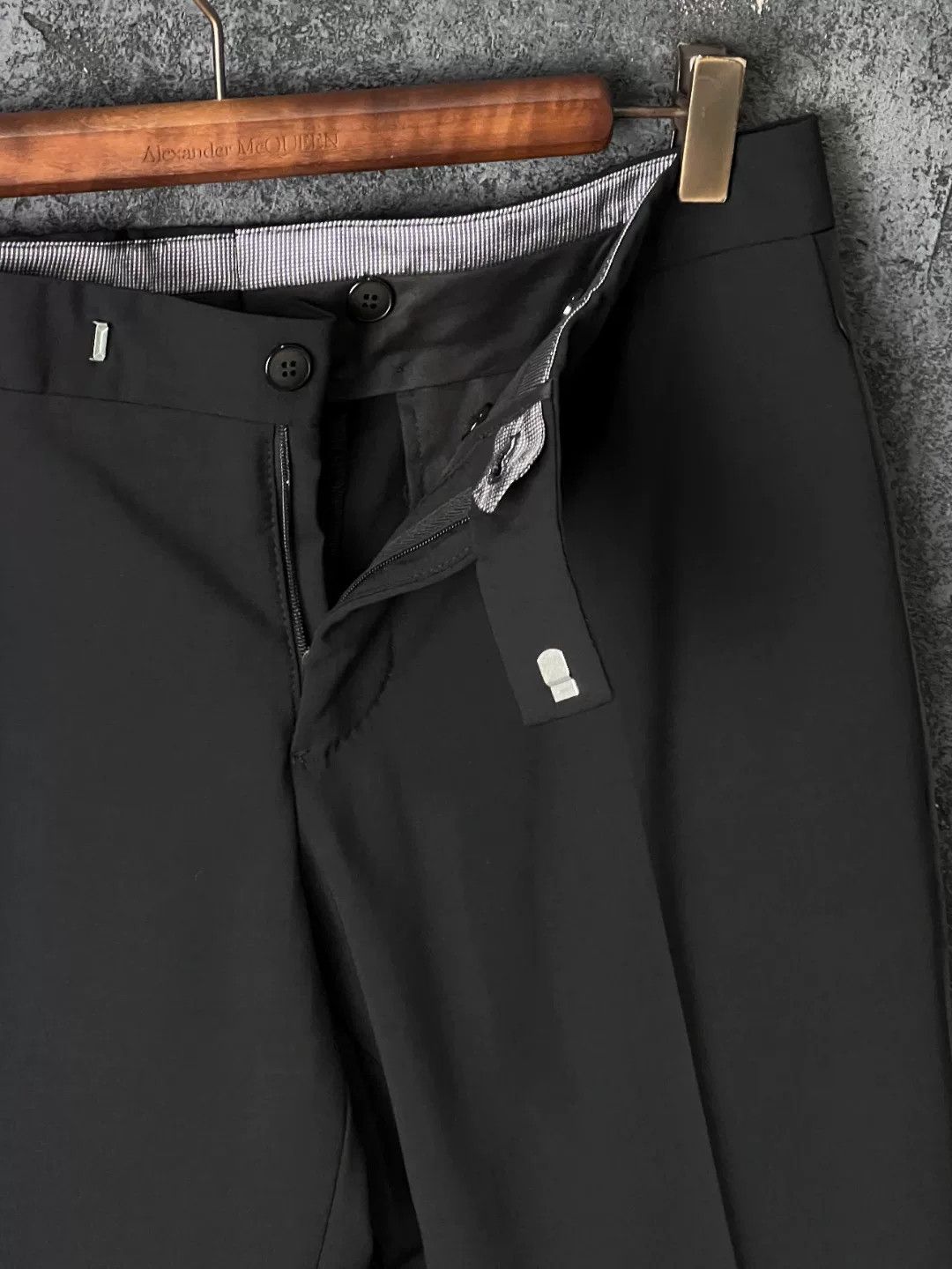 Armani Armani Formal Wool Black Suit 40r Men Size 40R - 7 Thumbnail