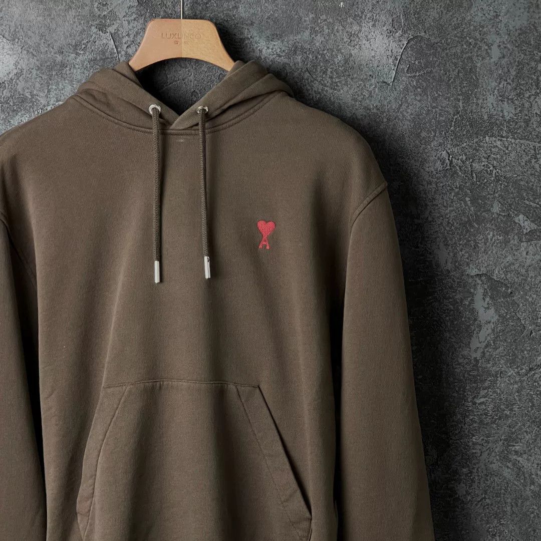 AMI AMI Cotton Hoodie m Men Size US M / EU 48-50 / 2 - 3 Thumbnail