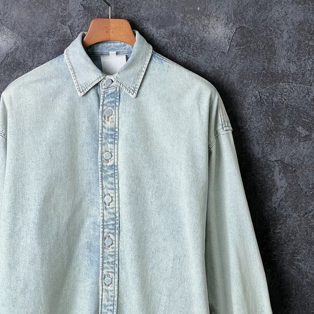 Acne Studios Acne Studios Denim Cotton Blue Shirt m Men Size US M / EU 48-50 / 2 - 3 Thumbnail
