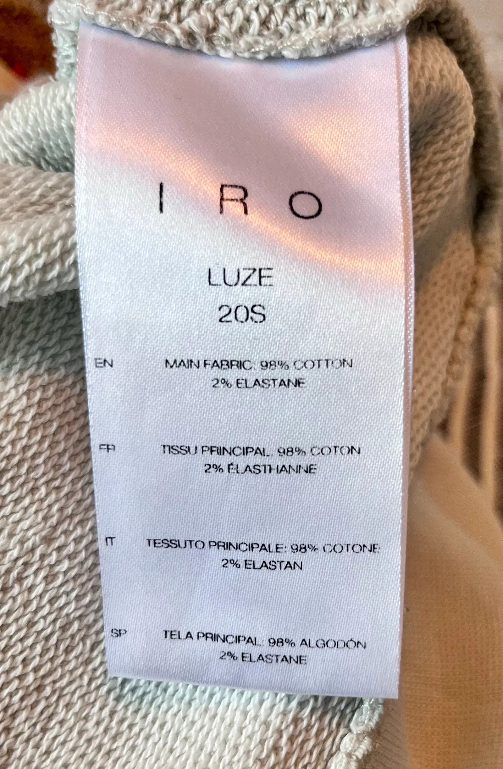Iro IRO IRO Paris Luze Sweatshirt Size XS / US 0-2 / IT 36-38 - 3 Thumbnail
