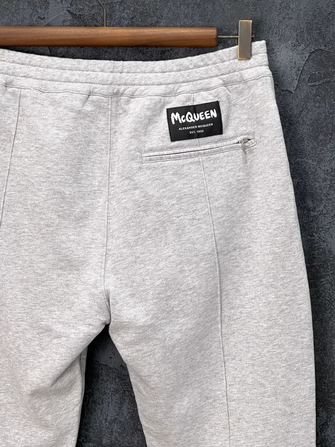 Alexander McQueen Alexander McQueen Cotton Gray Casual Pants 34 Men Size US 34 / EU 50 - 5 Thumbnail