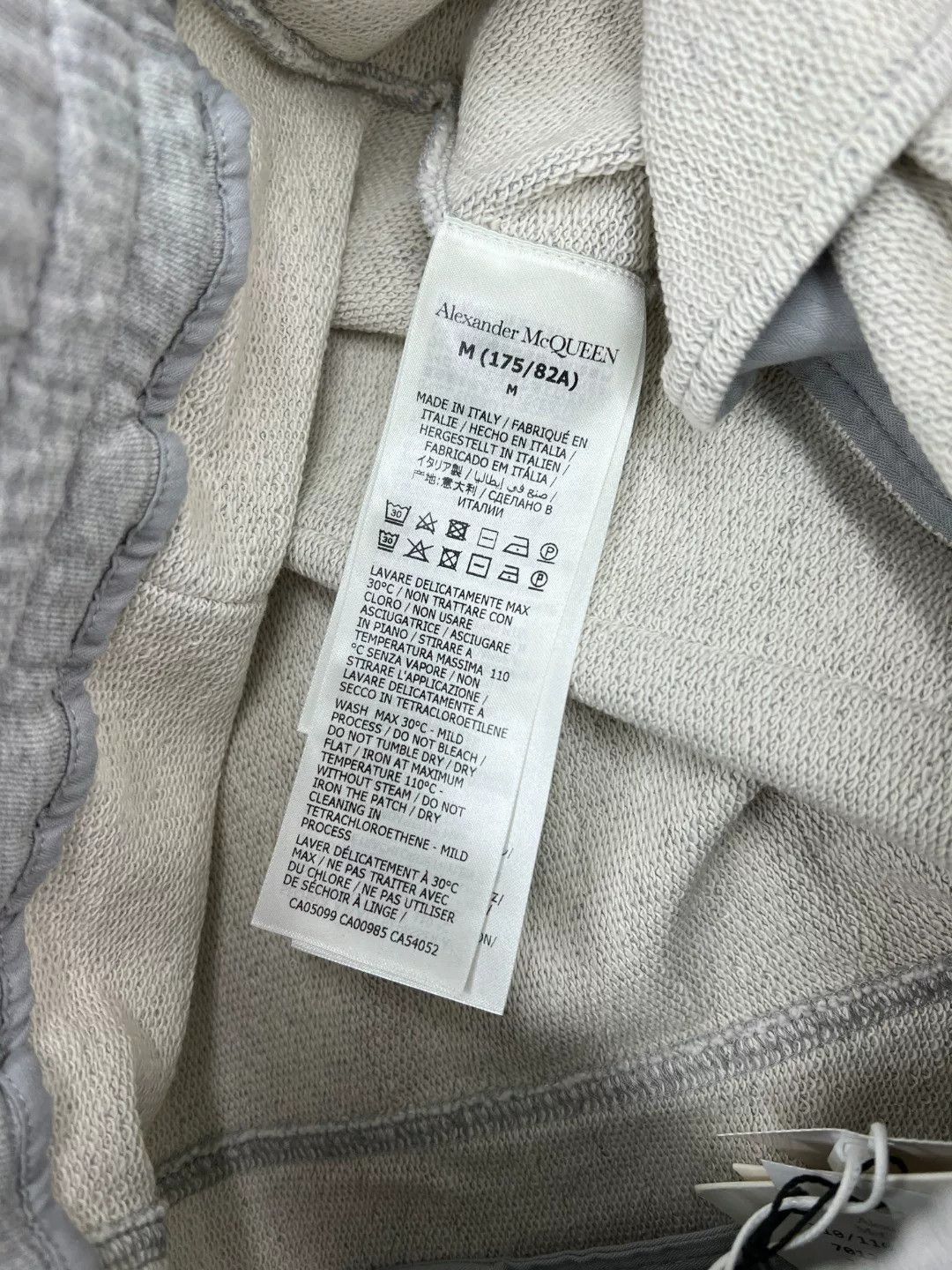 Alexander McQueen Alexander McQueen Cotton Gray Casual Pants 34 Men Size US 34 / EU 50 - 7 Thumbnail