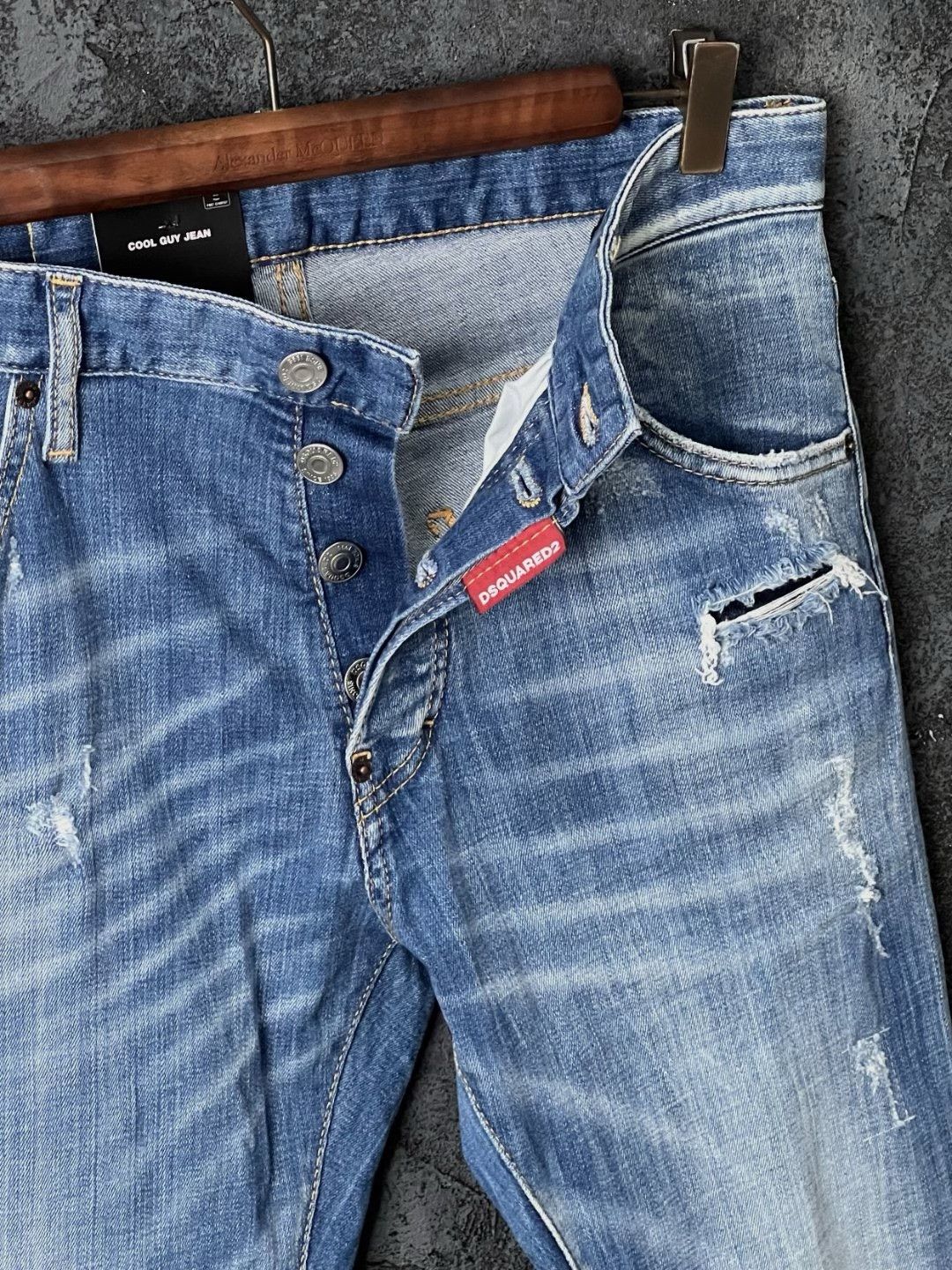 Dsquared2 Dsquared2 Denim Cotton Red Denim Jeans 32 Men Size US 32 / EU 48 - 4 Thumbnail