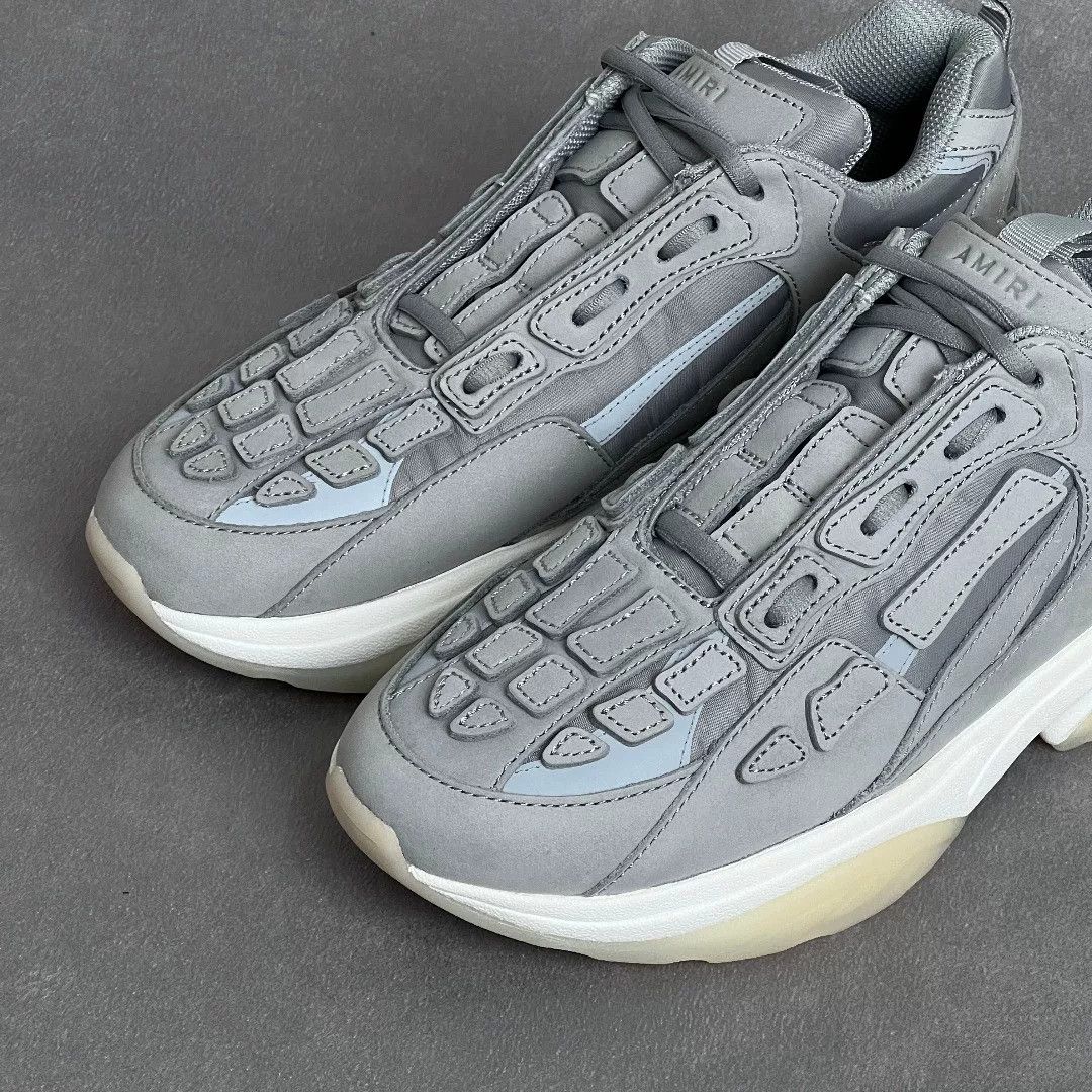 Amiri Amiri Casual Gray Lowtop Sneakers 8 Men Size US 8 / EU 41 - 3 Thumbnail