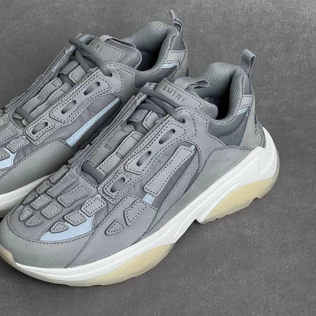 Amiri Amiri Casual Gray Lowtop Sneakers 8 Men Size US 8 / EU 41 - 2 Thumbnail