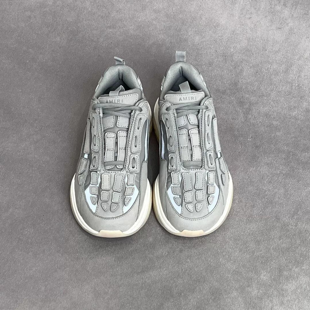 Amiri Amiri Casual Gray Lowtop Sneakers 8 Men Size US 8 / EU 41 - 4 Thumbnail