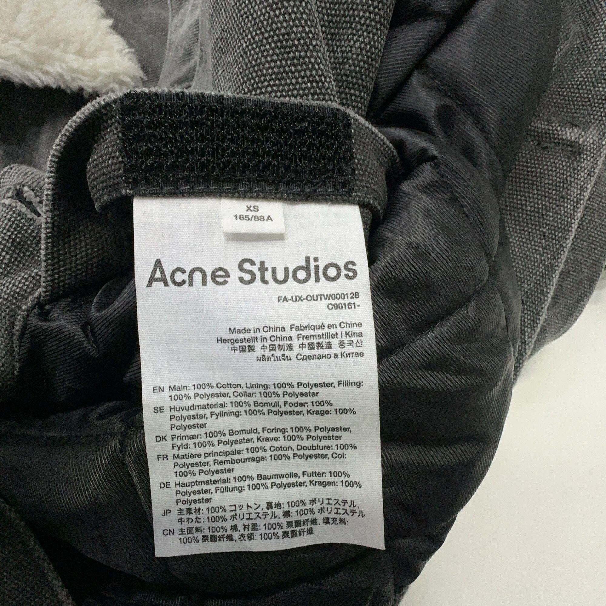 Acne Studios Acne Studios Quilted Denim Face Jacket XS Size US XS / EU 42 / 0 - 3 Thumbnail